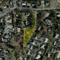 341 Brookline St, Newton MA 02459-3151 aerial view