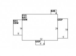100 Albemarle Rd, Newton MA 02460-1135 floor plan