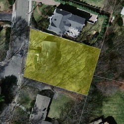 24 Druid Hill Rd, Newton MA 02461-2023 aerial view