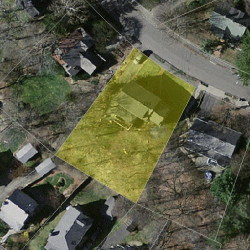 194 Bellevue St, Newton MA 02458-1813 aerial view