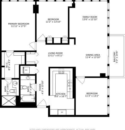 200 Delaware Pl, Chicago IL  60611-1798 exterior