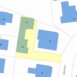 49 Carleton St, Newton MA 02458-1604 plot plan