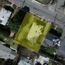 188 Derby St, Newton MA 02465-1560 aerial view