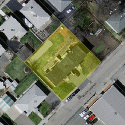 69 Silver Lake Ave, Newton MA  02458-1110 aerial view