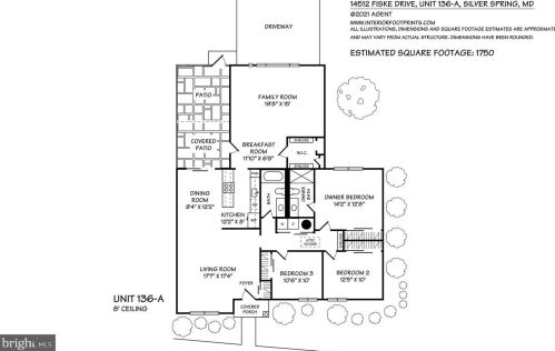 14512 Fiske Dr, Silver Spring MD  20906-1737 exterior