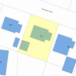 136 Randlett Park, Newton MA 02465-1744 plot plan