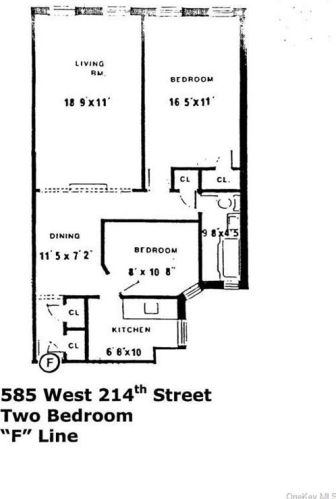 585 214th St, New York NY  10034-1202 exterior