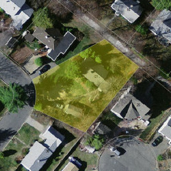 21 Van Wart Path, Newton MA  02459-3720 aerial view