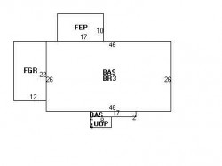 20 Swallow Dr, Newton MA  02462-1306 floor plan