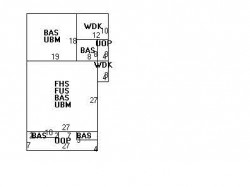 8 Cannon St, Newton MA  02461-2115 floor plan