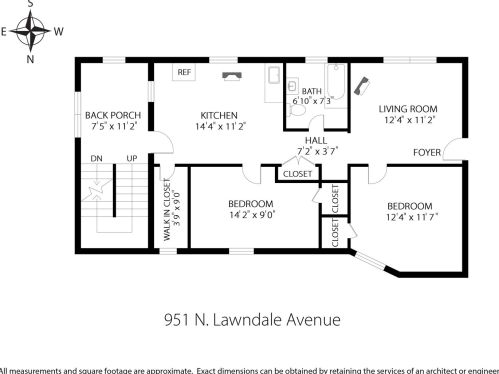 951 Lawndale Ave, Chicago IL 60655-3315 exterior