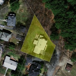 3 Carver Rd, Newton MA 02461-1005 aerial view