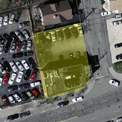 743 Washington St, Newton MA 02460-1701 aerial view