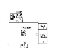 48 Warren St, Newton MA 02459-2359 floor plan