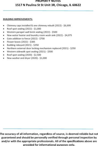 1517 Paulina St, Chicago IL  60608-1969 exterior