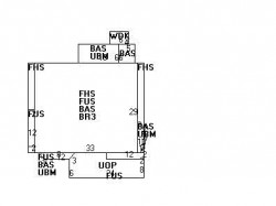 169 Homer St, Newton MA 02459-1515 floor plan