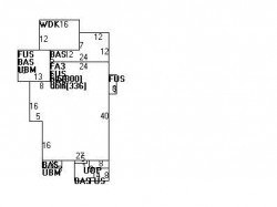 14 Hollis St, Newton MA 02458-2010 floor plan