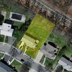 36 Stanley Rd, Newton MA 02468-2338 aerial view