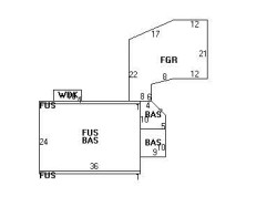 10 Osborne Path, Newton MA 02459-3543 floor plan