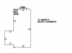 885 Centre St, Newton MA  02459-1100 floor plan