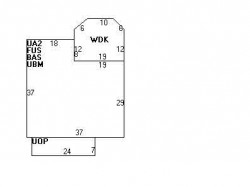 122 Mill St, Newton MA 02459-1127 floor plan