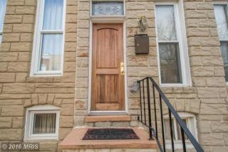 123 Burnett St, Baltimore MD  21230-3703 exterior