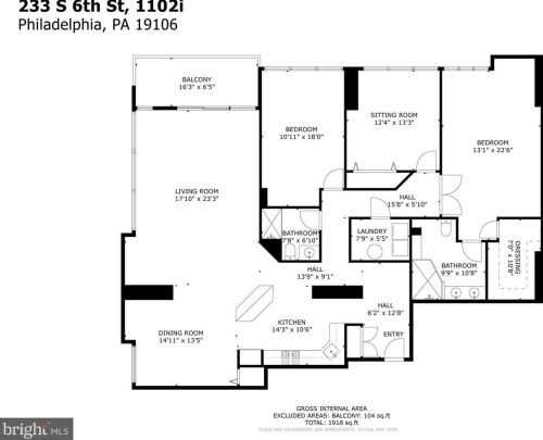 233 6th St, Philadelphia PA  19106-3768 exterior