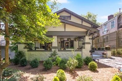 843 Monroe Dr, Atlanta GA  30308-1758 exterior