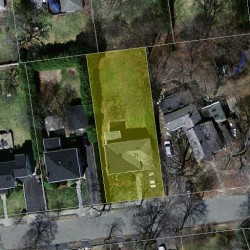 31 Amherst Rd, Newton MA  02468-2301 aerial view