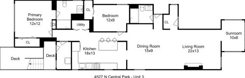 4527 Central Park Ave, Chicago IL 60625-5911 exterior