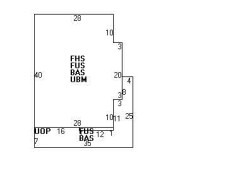 350 Waltham St, Newton MA 02465-1732 floor plan