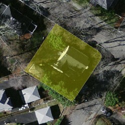 19 Glen Rd, Newton MA  02459-2322 aerial view