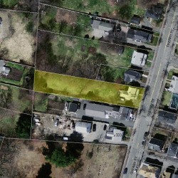 323 Cherry St, Newton MA 02465-1641 aerial view