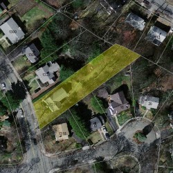 1314 Walnut St, Newton MA 02461-1844 aerial view