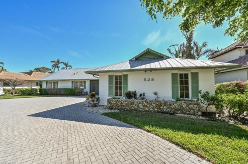 528 Turtle Hatch Rd, Naples FL 34103-8540 exterior