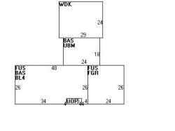 165 Baldpate Hill Rd, Newton MA 02459-2853 floor plan