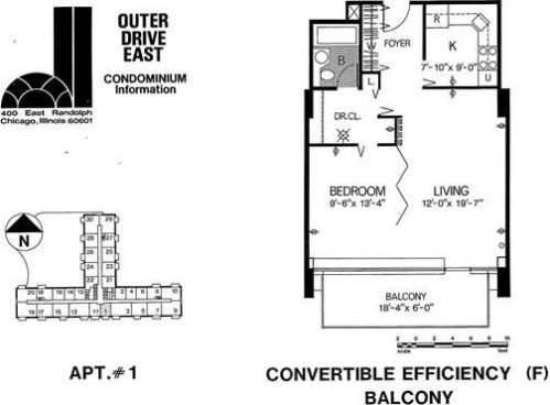 400 Randolph St, Chicago IL  60601-7313 exterior