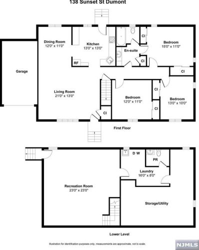 138 Sunset St, Dumont NJ  07628-1506 exterior