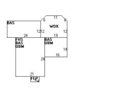 87 Rockland Pl, Newton MA 02464-1214 floor plan