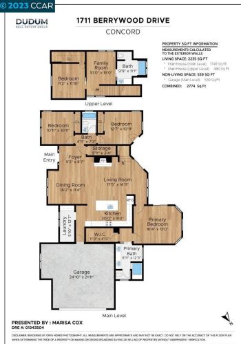 1711 Berrywood Dr, Concord CA 94521-2142 exterior