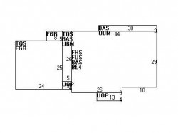 91 Avalon Rd, Newton MA  02468-1611 floor plan