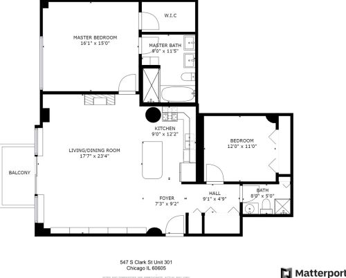 547 Clark St, Chicago IL  60605-1506 exterior