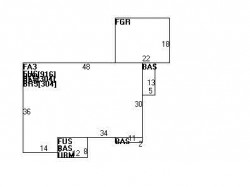 322 Waverley Ave, Newton MA 02458-2724 floor plan
