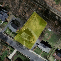 199 Dorset Rd, Newton MA 02468-1451 aerial view