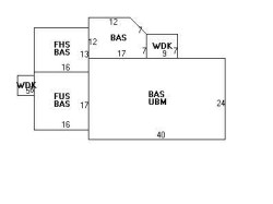 201 Valentine St, Newton MA 02465-3001 floor plan