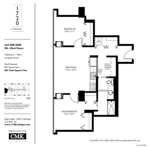 1720 Michigan Ave, Chicago IL  60616-1465 exterior