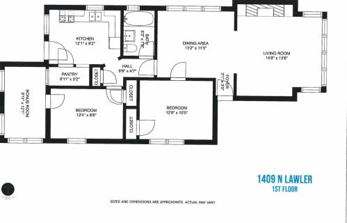 1409 Lawler Ave, Chicago IL 60630-1628 exterior