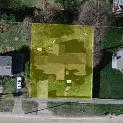 543 Boylston St, Newton MA 02459-2740 aerial view