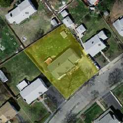 103 Albert Rd, Newton MA 02466-1300 aerial view