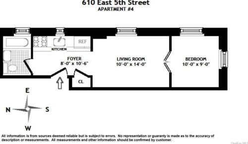 610 5th St, New York NY 10009-6813 exterior